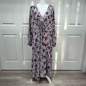 Summersalt The Cinched Waist Caftan Dress XL